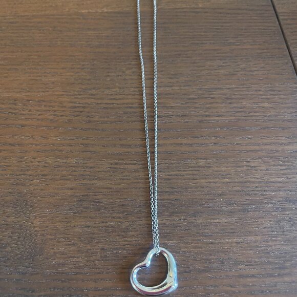 Tiffany & Co. Elsa Peretti Open Heart Necklace - Picture 2 of 3